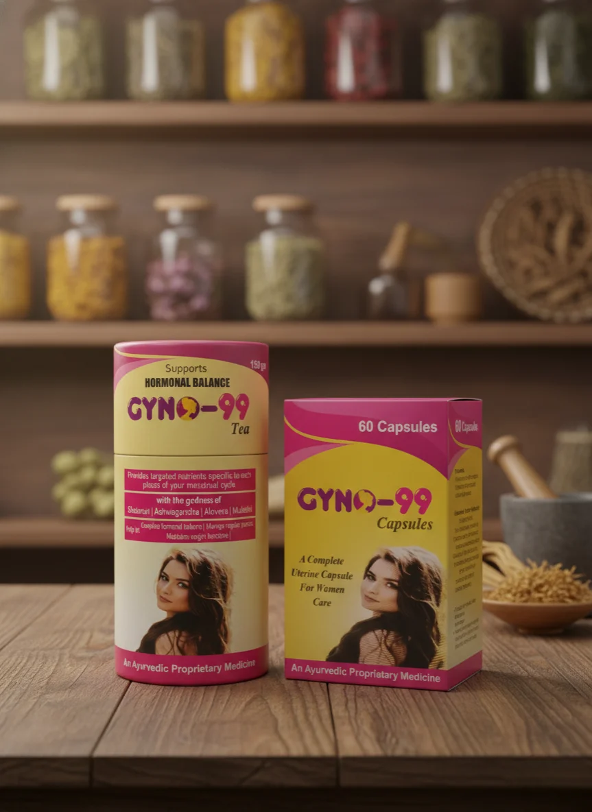 1760691635_1 Gyno 99 Tea + Gyno 99 Capsules ( Combo ) - Image 1