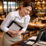 Restaurant hosting with Periods Pain